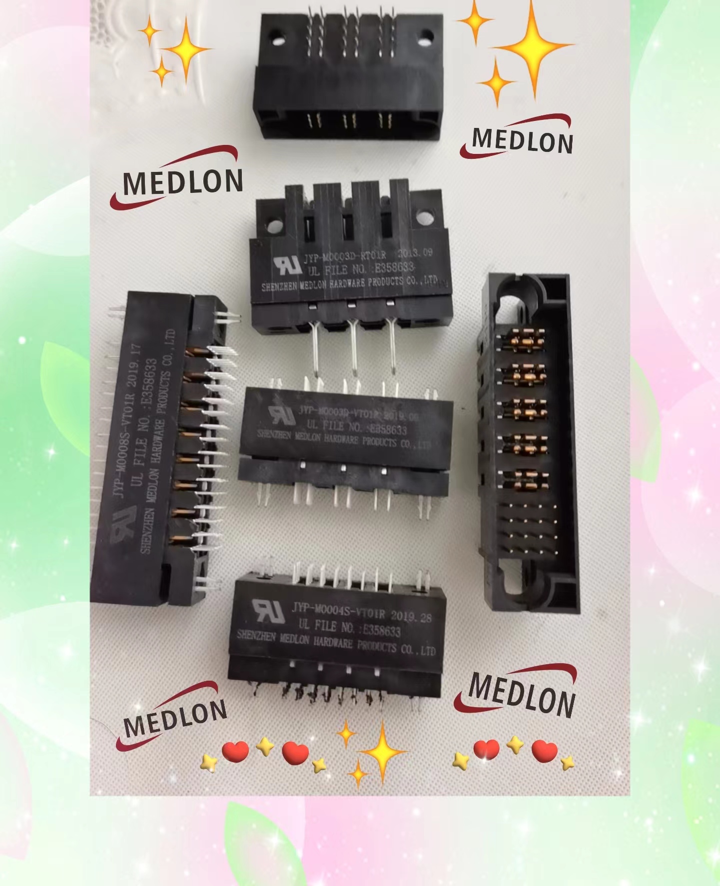 JYP-M1605B-VT01R сигнальный разъем, полные силовые и сигнальные контакты 2,5А-5А